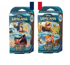 Decks de démarrage Disney Lorcana - La Mer Azurite (Set de 2)